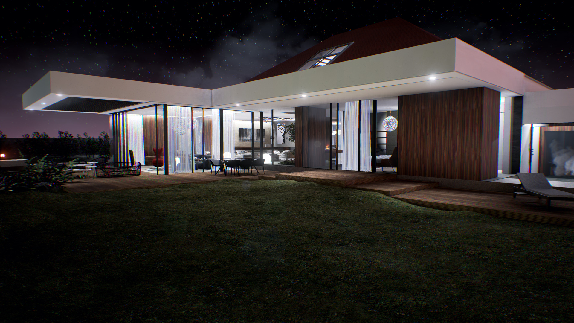ColorDrop Studio – wirtualny spacer – interaktywne wizualizacje Residence Archviz